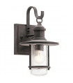 Lanterne murale de jardin Riverwood Zinc altéré 31