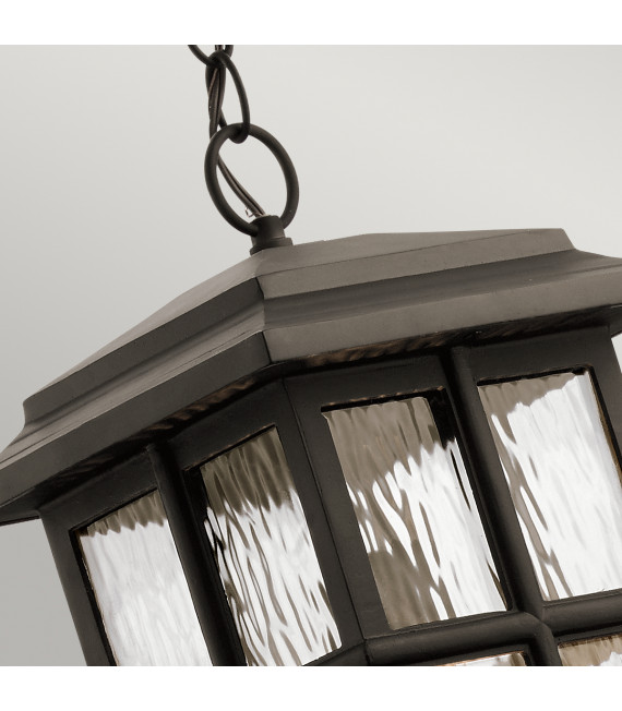 Lanterne suspendue de jardin Beacon Square Olde Bronze 29,9 Cm