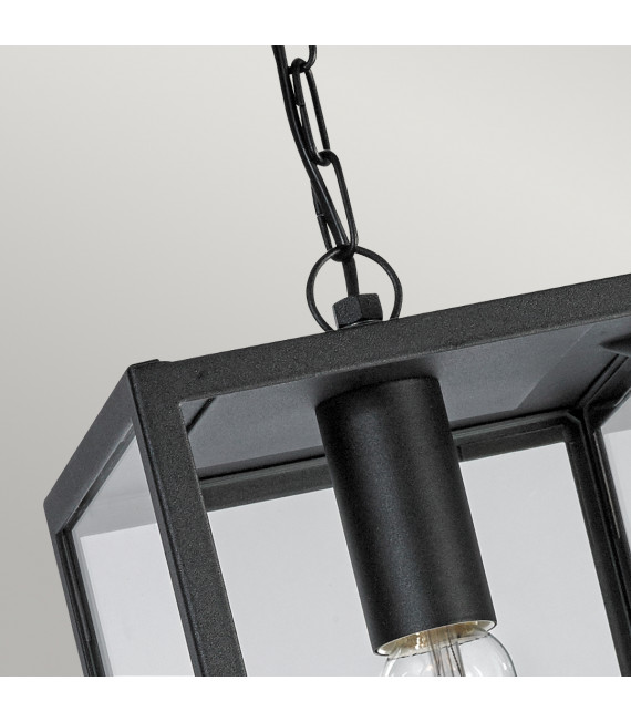 Lanterne suspendue de jardin Lofoten Noir 30 Cm
