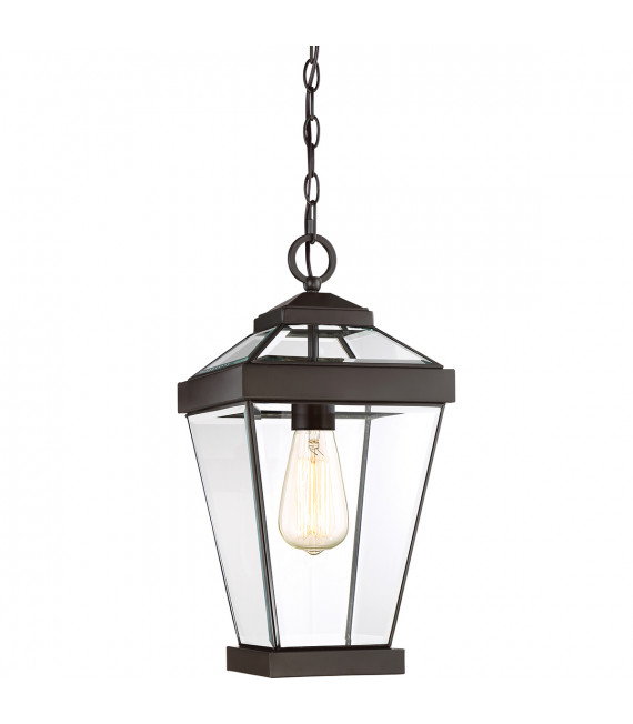 Lanterne suspendue de jardin Ravine Bronze occidental 41