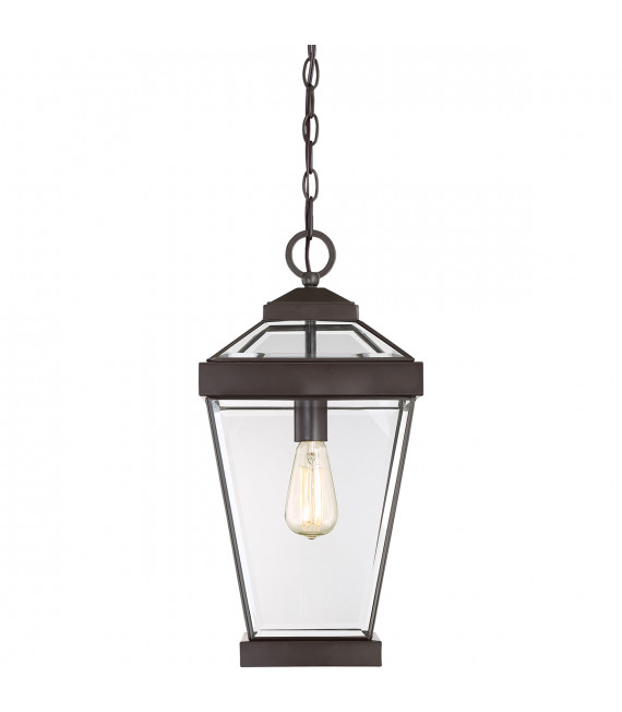 Lanterne suspendue de jardin Ravine Bronze occidental 51,4 Cm