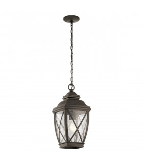 Lanterne suspendue de jardin Tangier Olde Bronze 36