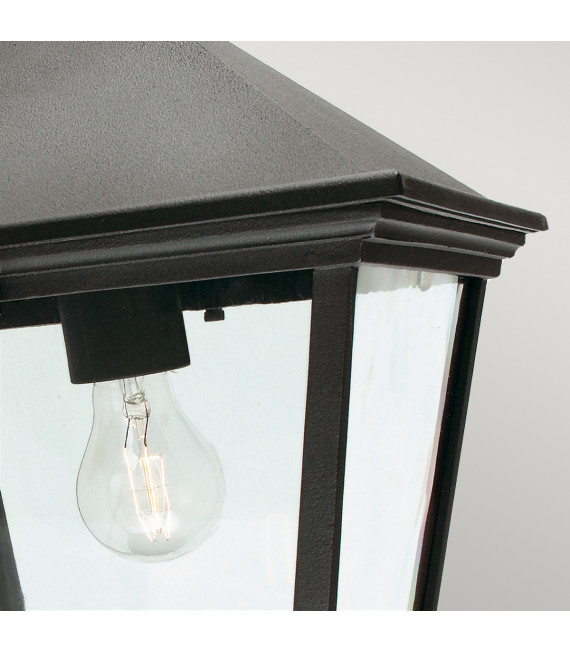 Lanterne suspendue de jardin Turin Grande Noir 55 Cm