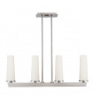 Chandelier Linear Chelsea Loft Nickel brossé 52,1 Cm