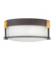 Plafonnier Colbin Bronze frotté d'huile 12