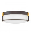 Plafonnier Colbin Bronze frotté d'huile 14