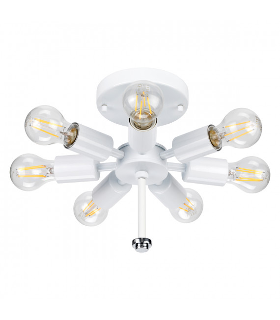 Plafonnier Fletcher Chrome poli 28,2 Cm