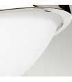Plafonnier Gravity Nickel poli 10,8 Cm