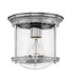 Plafonnier Hadrian Chrome avec verre clair 19