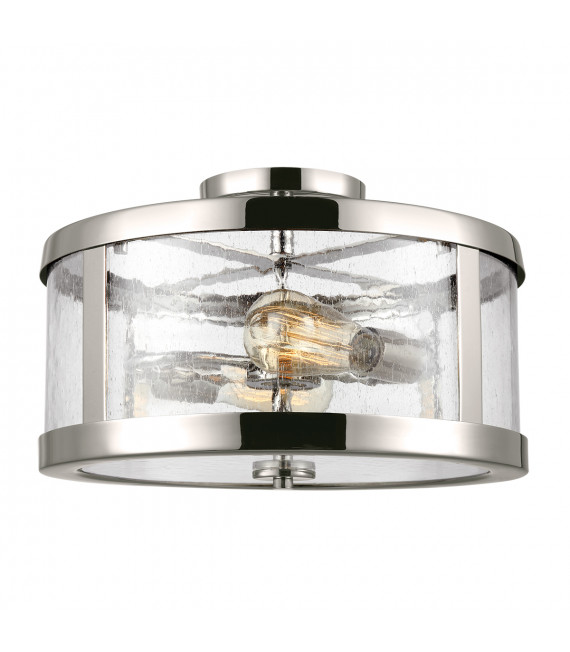 Plafonnier Harrow Nickel poli 25