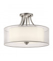 Plafonnier Lacey Étain antique 33