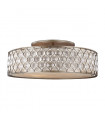 Plafonnier Lucia Argent bruni 27