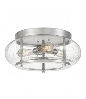 Plafonnier Trilogy Nickel brossé 18 Cm