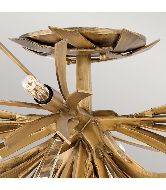 Plafonnier Vida Or bruni 53,3 Cm
