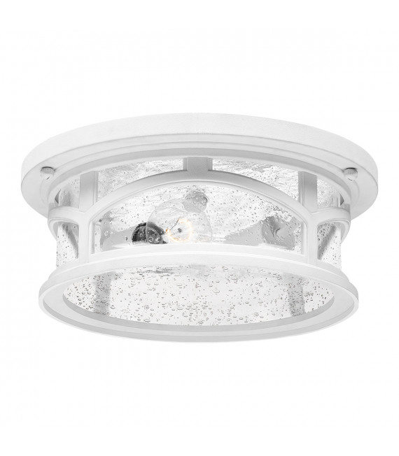 Plafonnier de jardin Marblehead blanc 12,7 Cm
