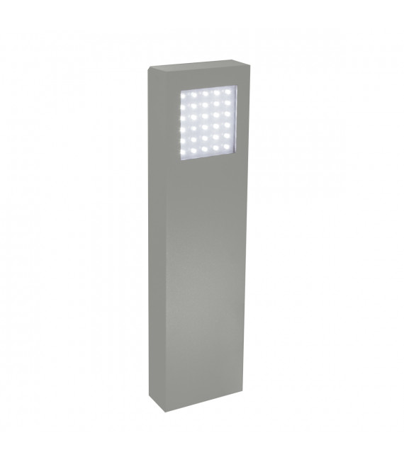 Spot de jardin Beta Argent mat 45 Cm