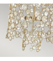 Suspension Anya Feuille d'argent 80,3 Cm