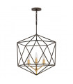 Suspension Astrid Bronze mat métallique 68