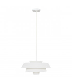 Suspension Brisbin Blanc mat 20