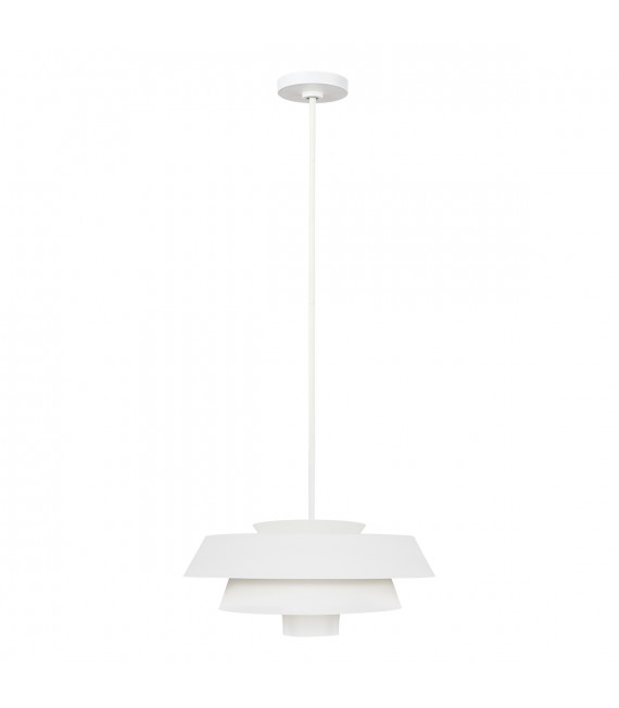 Suspension Brisbin Blanc mat 20