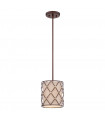 Suspension Brown Lattice cuivre 22