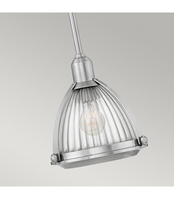 Suspension Elroy Nickel brossé 24,8 Cm