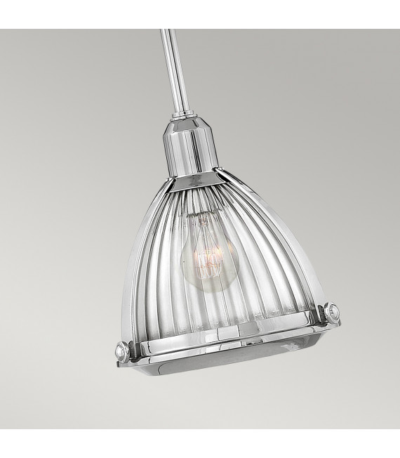 Suspension Elroy Nickel poli 24,8 Cm