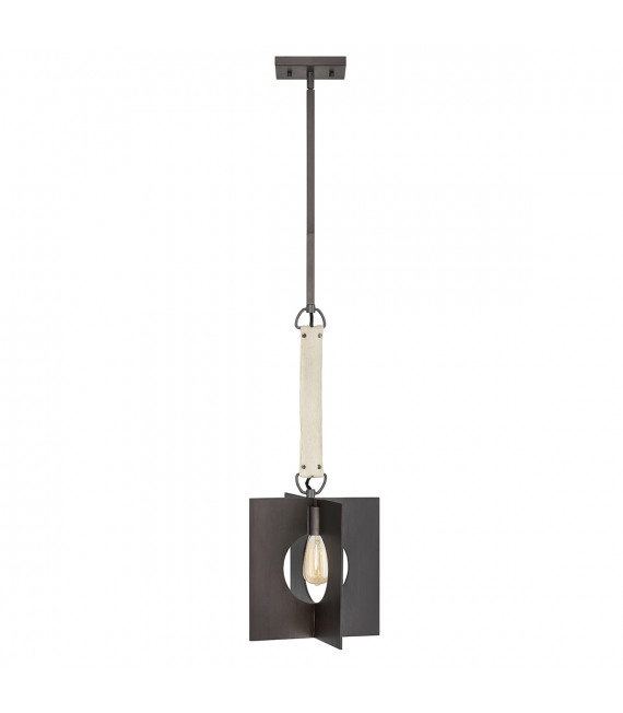 Suspension Ludlow Graphite brossé