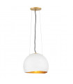 Suspension Nula Coquille blanc / luxe or 35