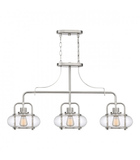 Suspension Trilogy Nickel brossé 55,2 Cm