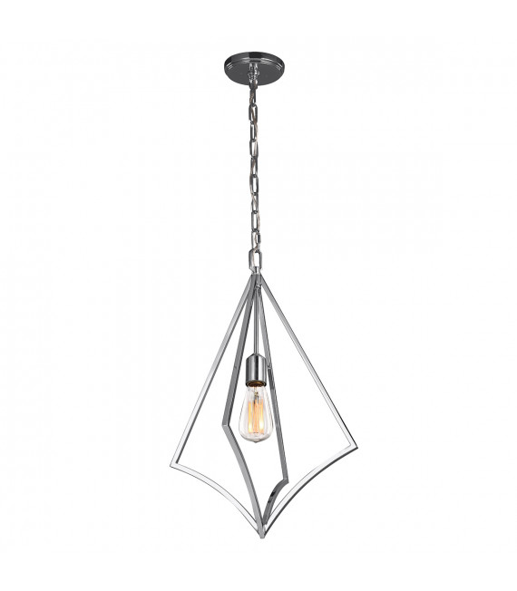 Suspension de jardin Nico Chrome poli 60