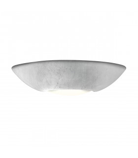Casablanca Applique foglia argento 1 lampadina 10cm