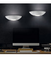 Casablanca Silver leaf wall light 1 bulb 10cm