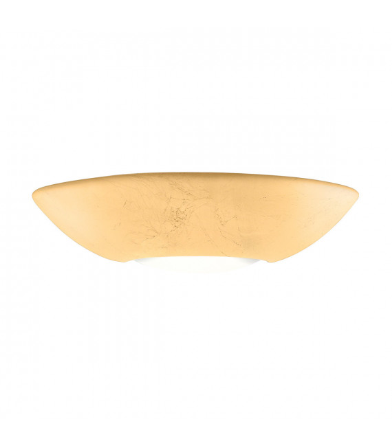Casablanca Blattgold Wandleuchte 1 Glühbirne 10cm