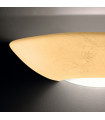 Casablanca gold leaf wall light 1 bulb 10cm