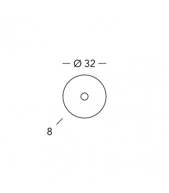 Deckenleuchte Centro Nickel 2 flammig 8cm