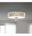 Ceiling light Emozione Chrome 6 bulbs 38cm