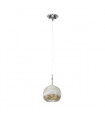 Suspension Luna Chrome 1 ampoule 200cm