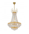 Empire chandelier 24 carats gold 12 bulbs 107cm