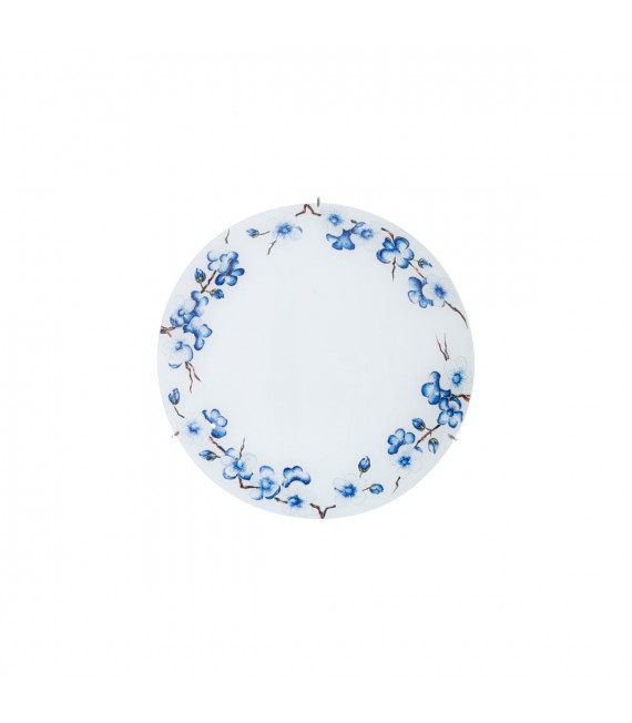 Plafonnier Serena Chrome 2 ampoules 8cm