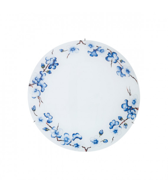 Plafón Serena Cromo 3 bombillas 9cm