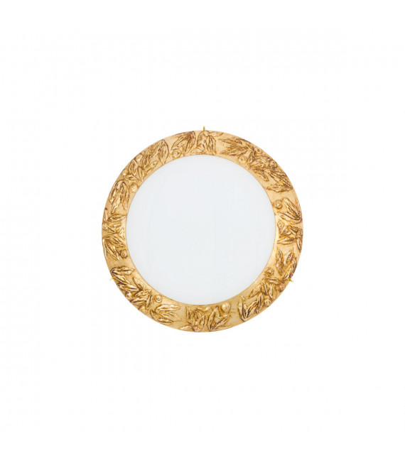 Deckenleuchte Serena 24 Karat Gold 2 Birnen 8cm