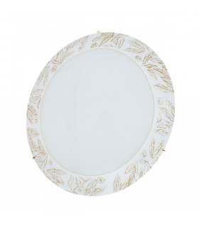 Plafoniera Serena oro 24 carati 3 lampadine 9cm