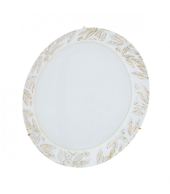 Plafoniera Serena oro 24 carati 3 lampadine 9cm