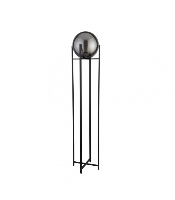 Floor lamp Amsterdam Mild steel Black 1 bulb 159cm