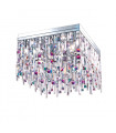 Ceiling light Design Prisma Chrome 16 bulbs 40cm