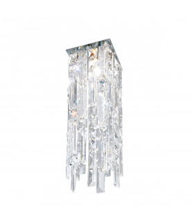 Ceiling light Design Prisma Chrome 1 bulb 33cm