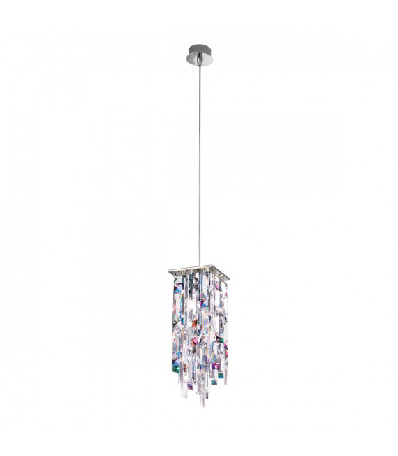 Suspension Prisma 1 ampoule Chrome