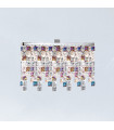 Ceiling light Design Prisma Chrome 3 bulbs 25cm