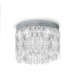 Ceiling light Design Prisma Chrome 6 bulbs 40cm